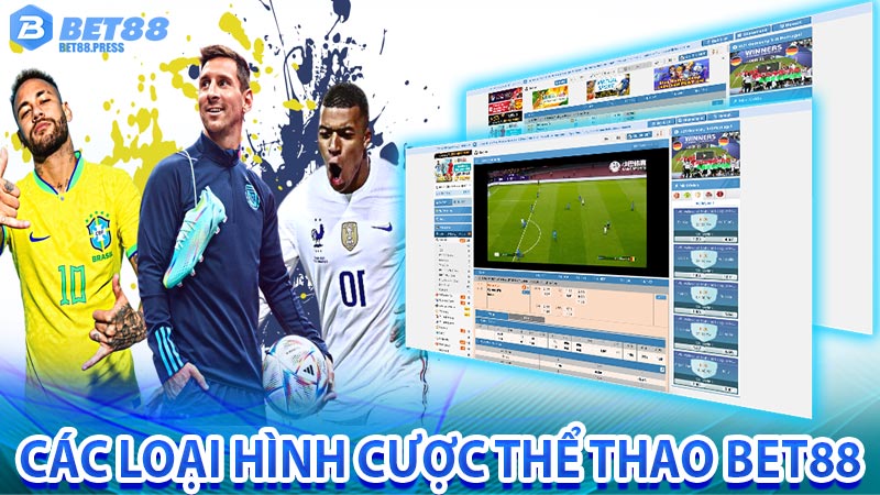 Các loại hình cược thể thao bet88