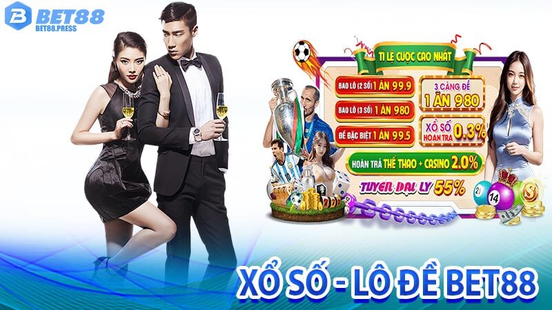 Xổ số - lô đề Bet88